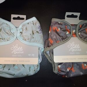 Kids Diaper Covers - Blue and Gray